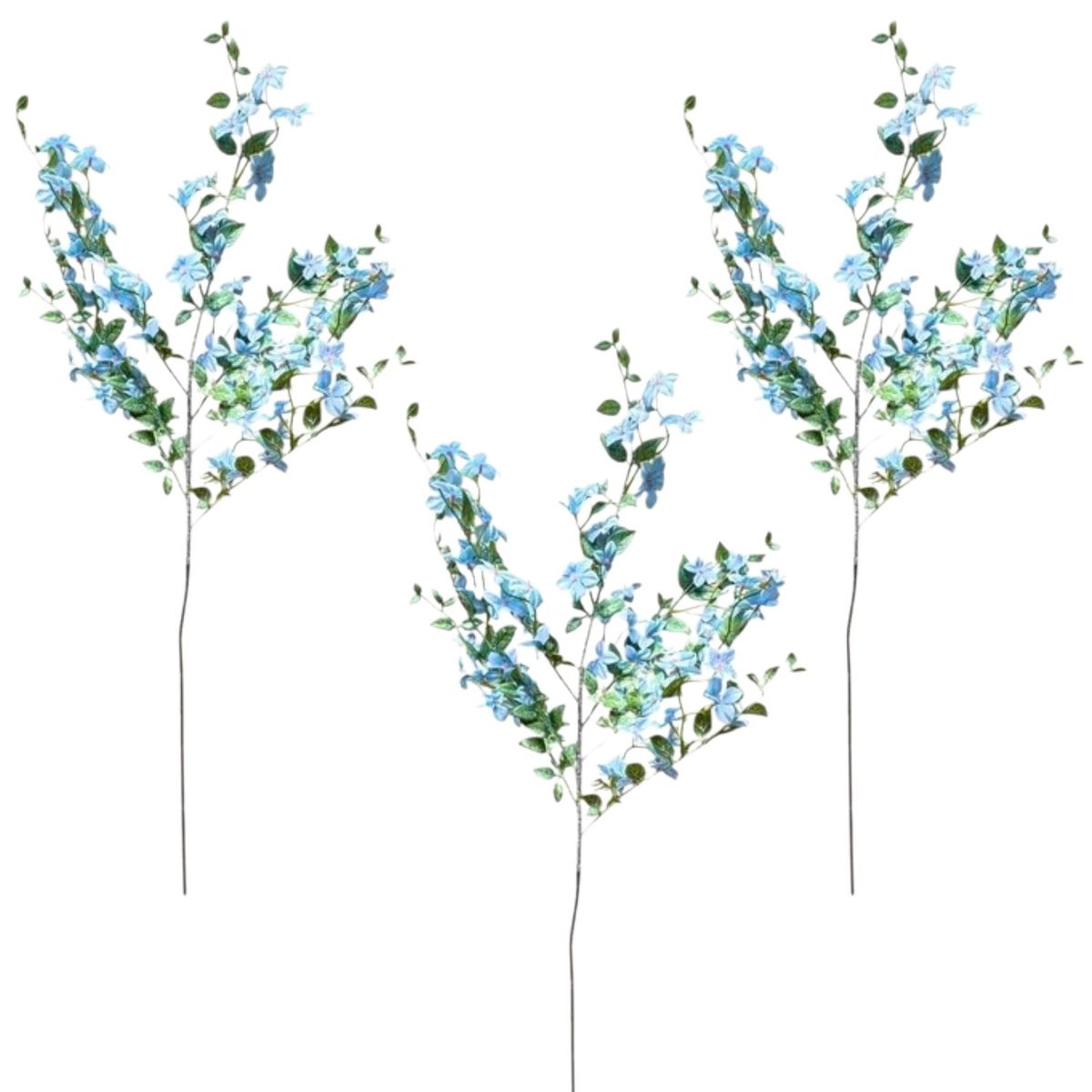 GENERICO - Set X3 Varas De Flor Cosmos Artificial Para Decoración