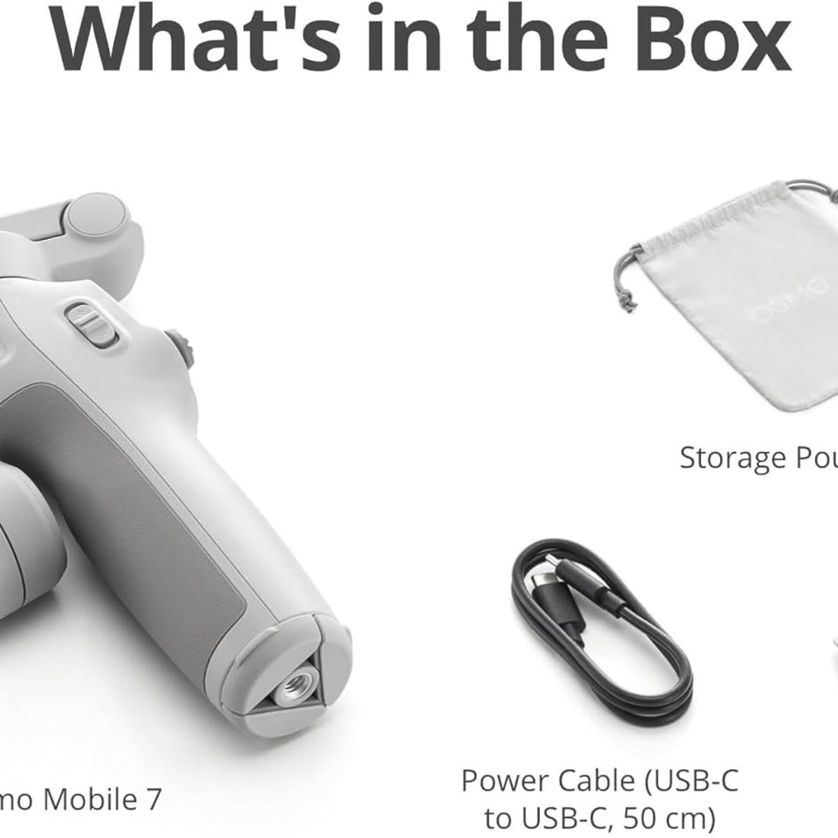 DJI - Dji Osmo Mobile 7 Estabilizador para celular