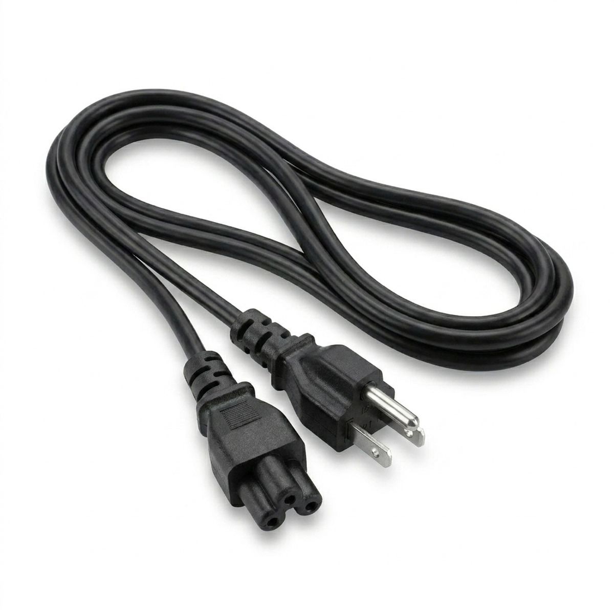 GENERICO - Cable Poder Trébol Cargador Laptop Portatil 3 Pines