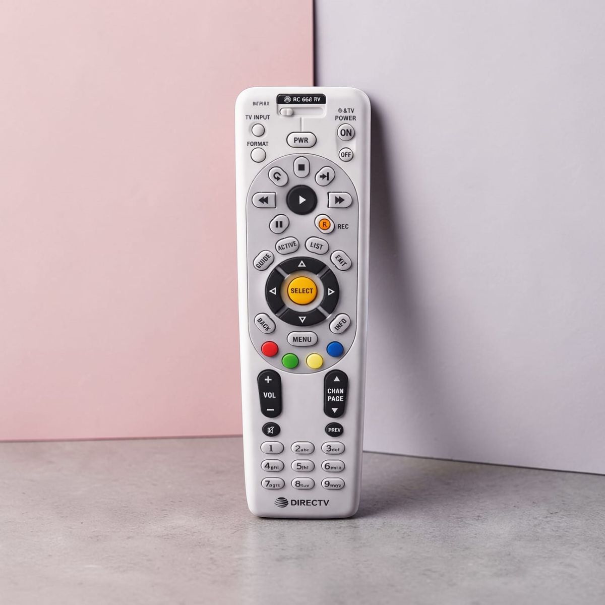 GENERICO - Control Remoto DIRECTV RC66RX Universal IRRF Compatible con RC65 RC64