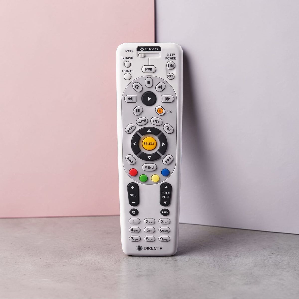 GENERICO - Control Remoto DIRECTV RC66RX Universal IRRF Compatible con RC65 RC64