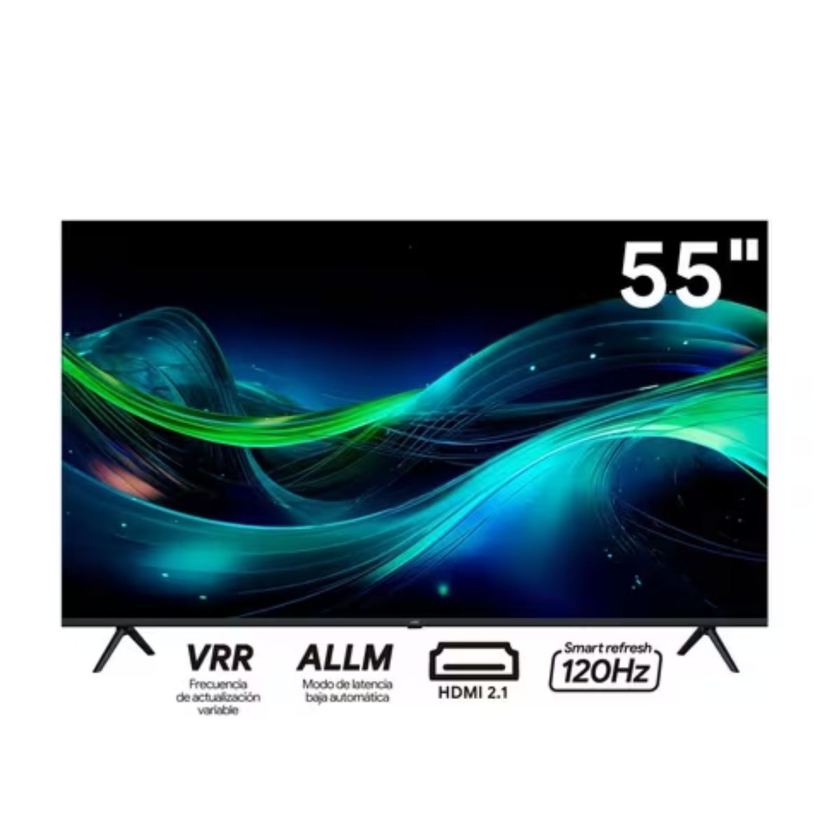 KALLEY - Televisor Kalley 55” 4K Google TV Dolby Atmos G315