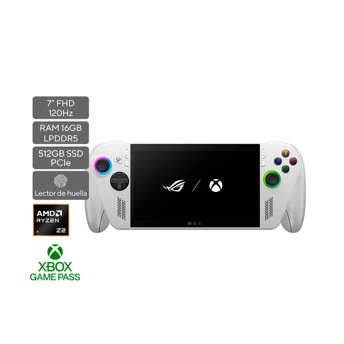 ASUS - Asus Rog Xbox Ally 512Gb SSd 16 Ram AMD Z2