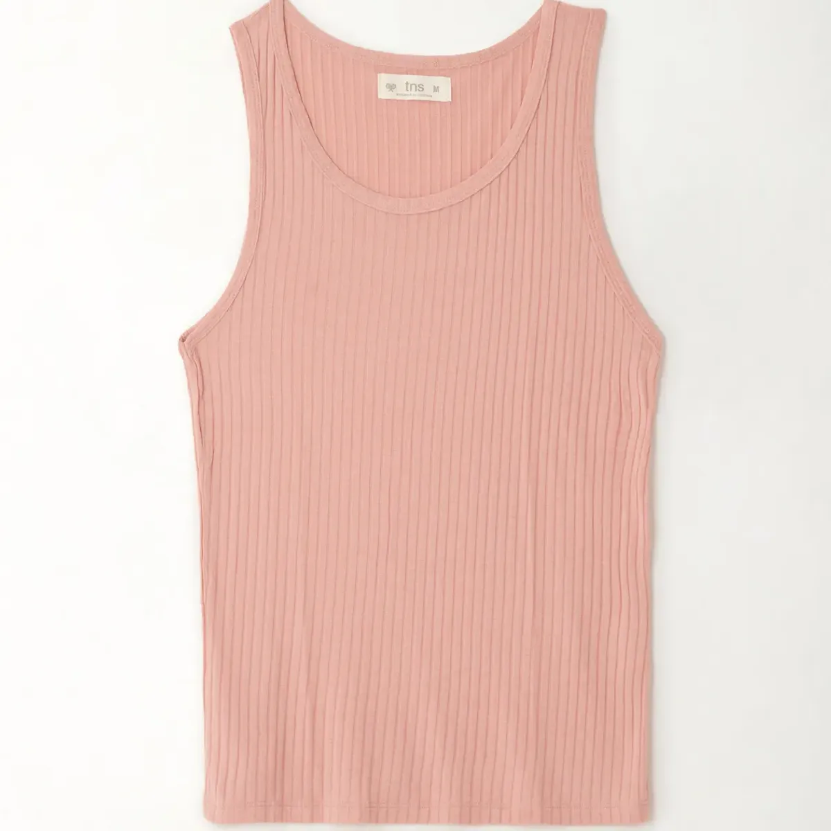 TENNIS - Camiseta manga sisa rosada para mujer