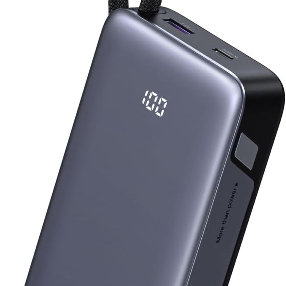 UGREEN - UGREEN Nexode Power Bank 20000mAh 45W  Batería Portátil de Carga Rápida con Cable Integrado