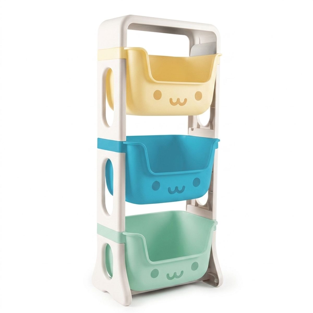 IDEAL FURNITURE - Estante Organizador Infantil 3 Niveles – Orden práctico y diseño encantador