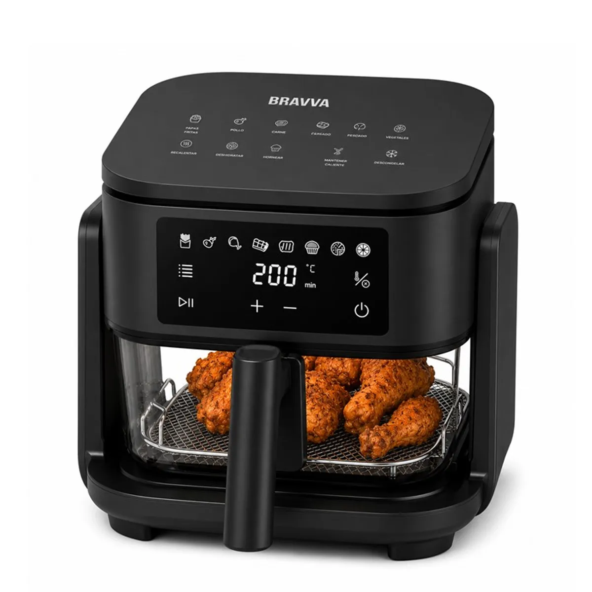 BRAVVA HAUS - Freidora de Aire Digital BRAVVA HAUS Maxi de 5 Litros VV002