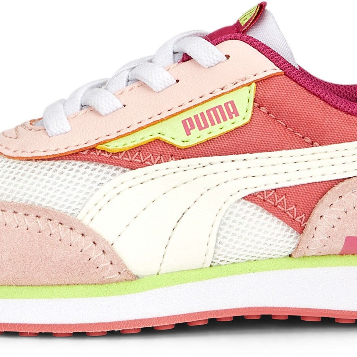 PUMA - Tenis Puma Niña Future Rider Splash 381856-14 Rosado Casual