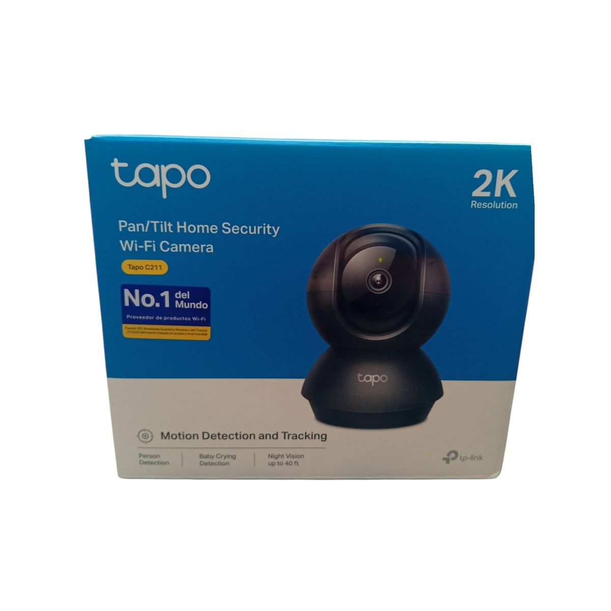 TP LINK - Cámara De Seguridad Interior Tapo C211 Wi-Fi 2K Con Movimiento