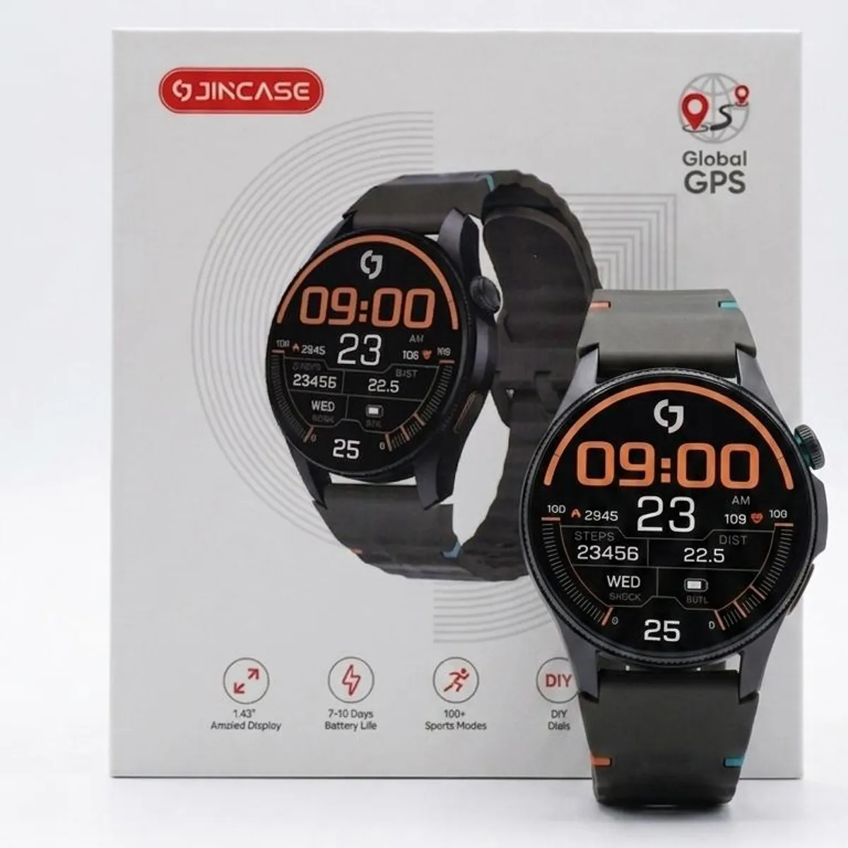 GENERICO - Smartwatch jincanse JW-30 reloj con GPS