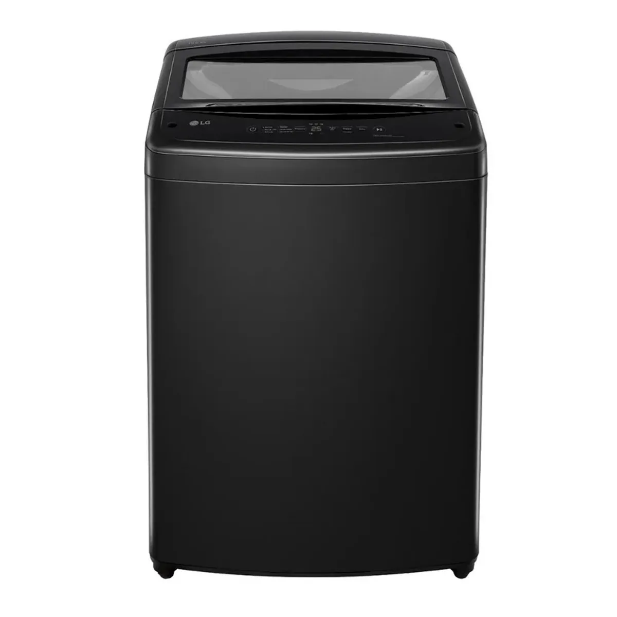 LG - Lavadora LG Carga Superior 13Kg Negro TurboDrum