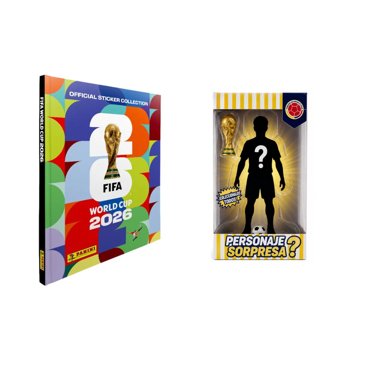 OEM - Album Pasta Dura Mundial 2026 Panini Copa Mundial Fifa 2026 + Figura Coleccionable