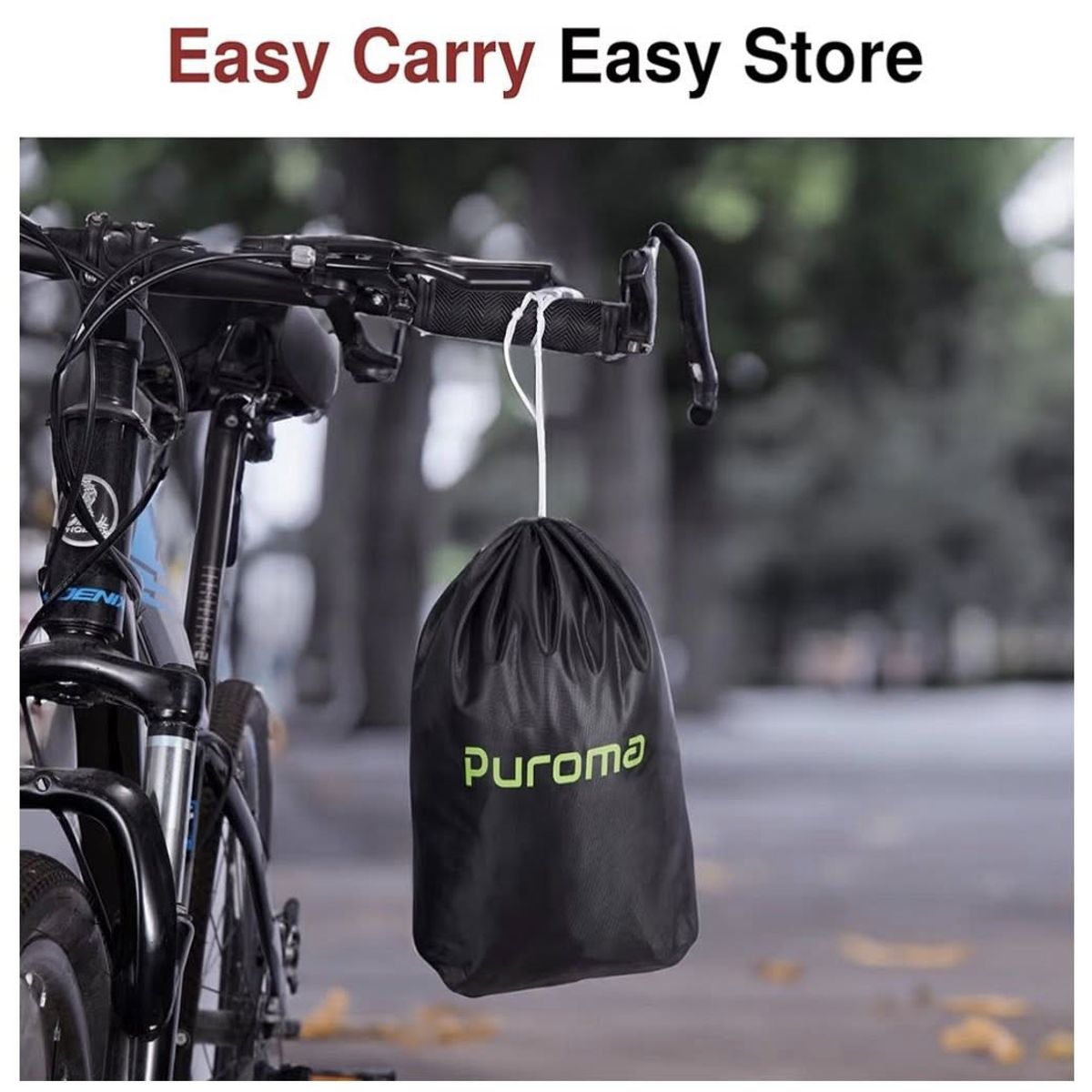 BABARIA - Funda impermeable para bicicleta 210D  Protección contra lluvia, sol, polvo y viento