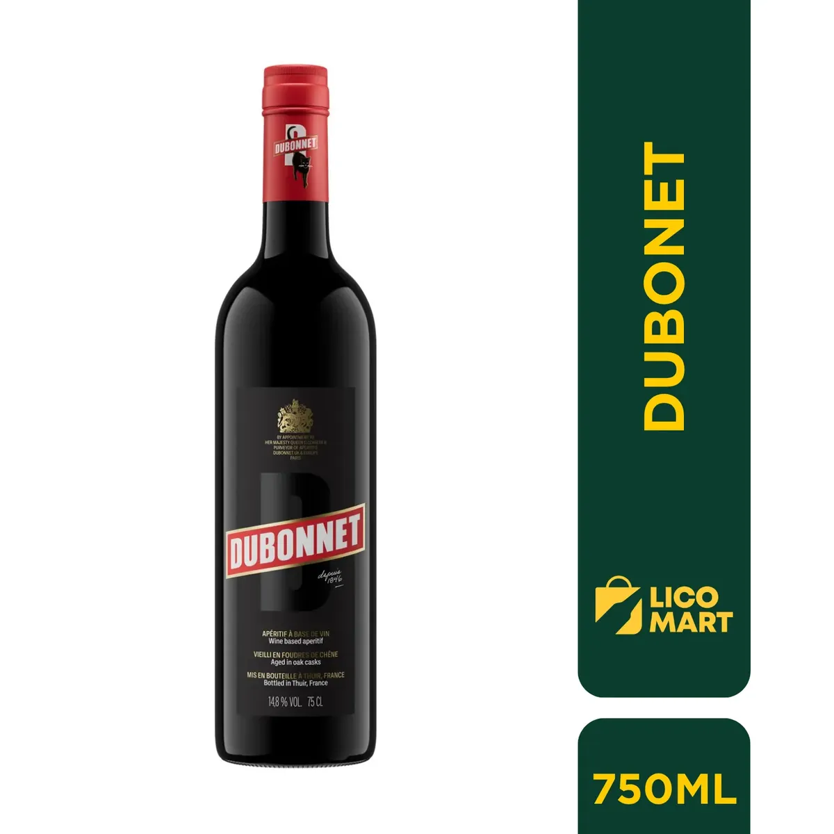 GENERICO - APERITIVO DUBONET 750 ML