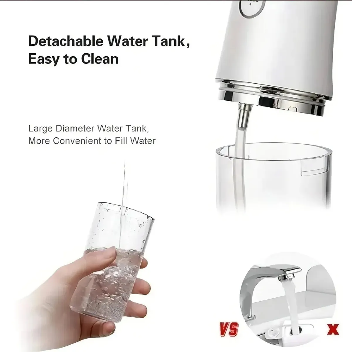 SOKANY - Irrigador Bucal Waterpik Irrigador Oral Universal Universal