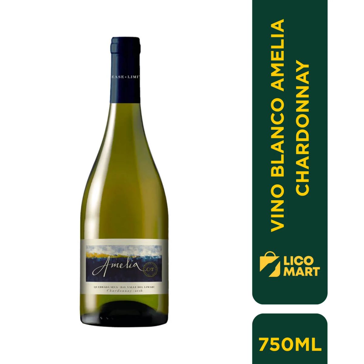 CONCHA Y TORO - VINO BLANCO AMELIA CHARDONNAY 750 ML