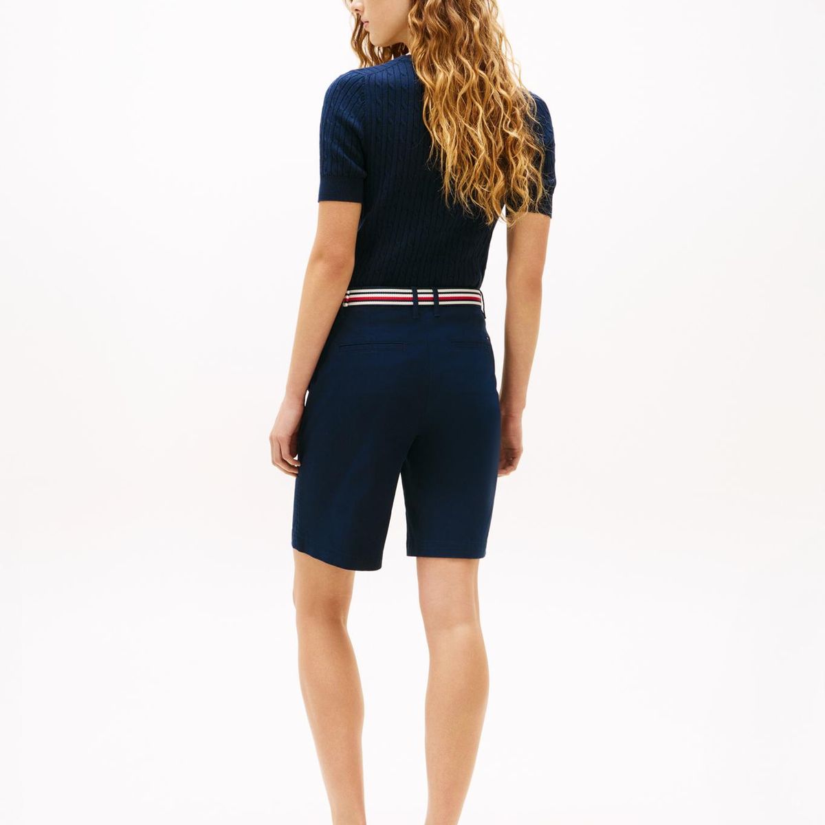 TOMMY HILFIGER - Bermudas multicolor twill chino de 9 pulgadas Tommy Hilfiger