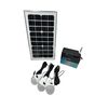 GENERICO - Bateria Solar Recargable Panel Solar +Bombillos GD-1280