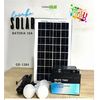 GENERICO - Bateria Solar Recargable Panel Solar +Bombillos GD-1280