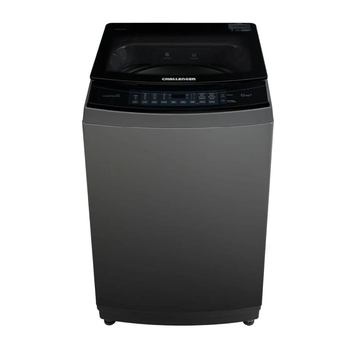 CHALLENGER - Lavadora CHALLENGER 18 Kilos Carga Superior CW-5718 Gris