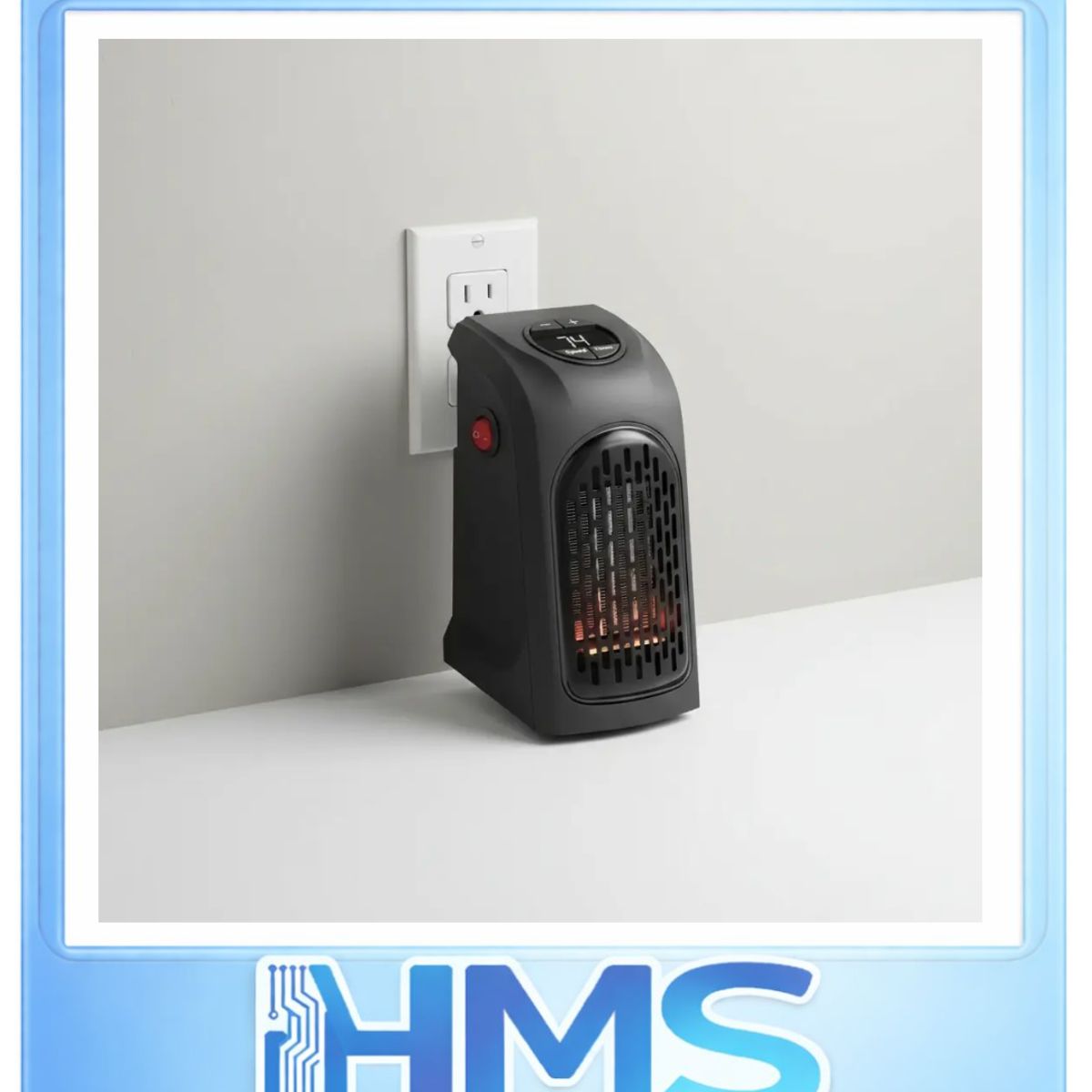 GENERICO - Calentador Eléctrico Compacto Ideal Para Dormitorio U Oficina