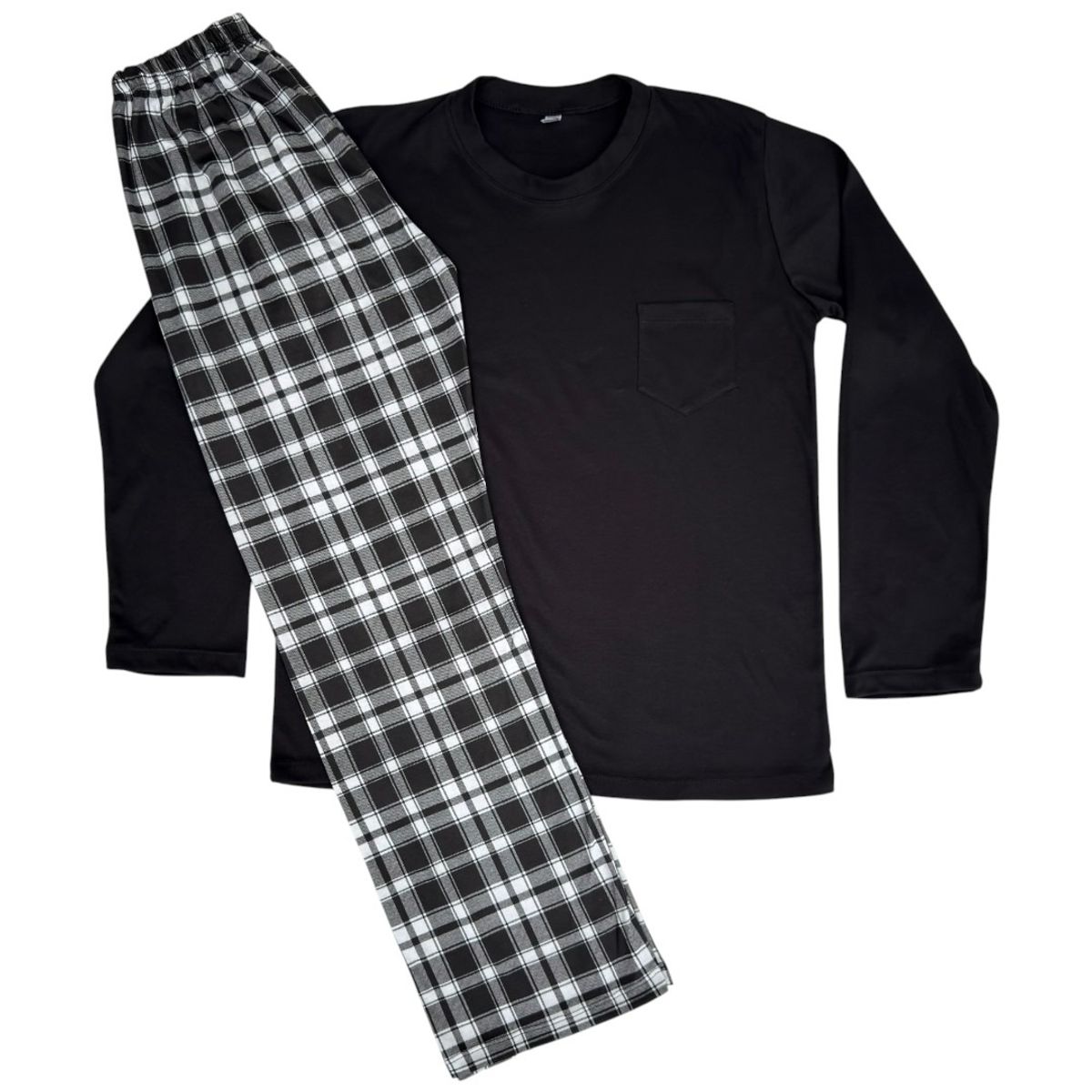 EMPIJAMADAS - Pijama Hombre Pantalón Largo Y Manga Larga
