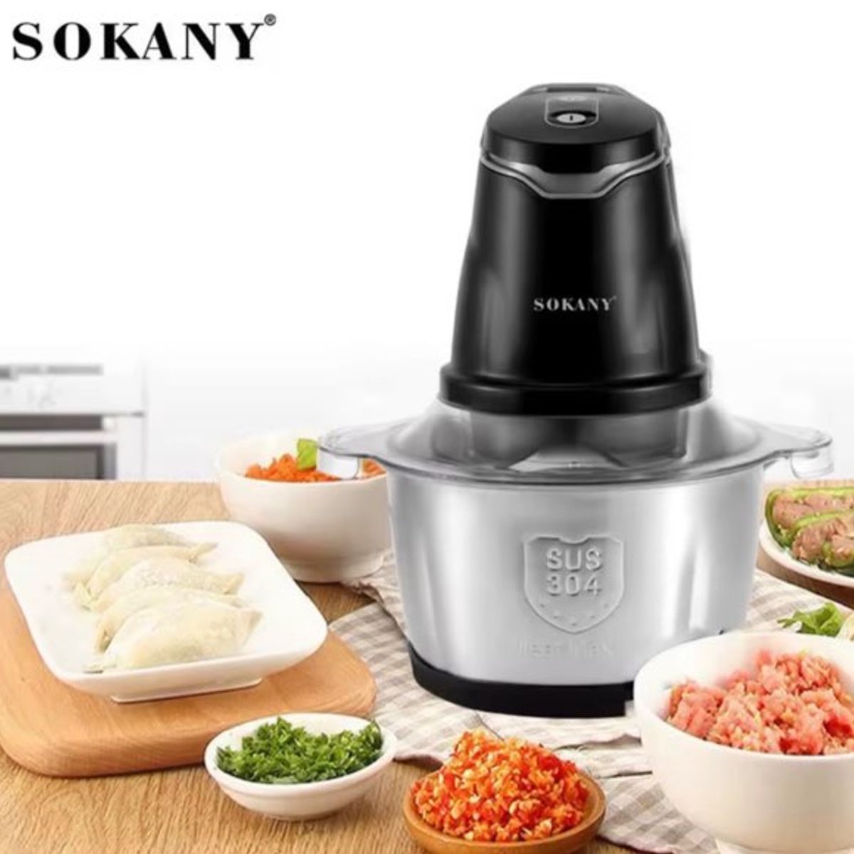SOKANY - Picatodo Eléctrico 2L Sokany