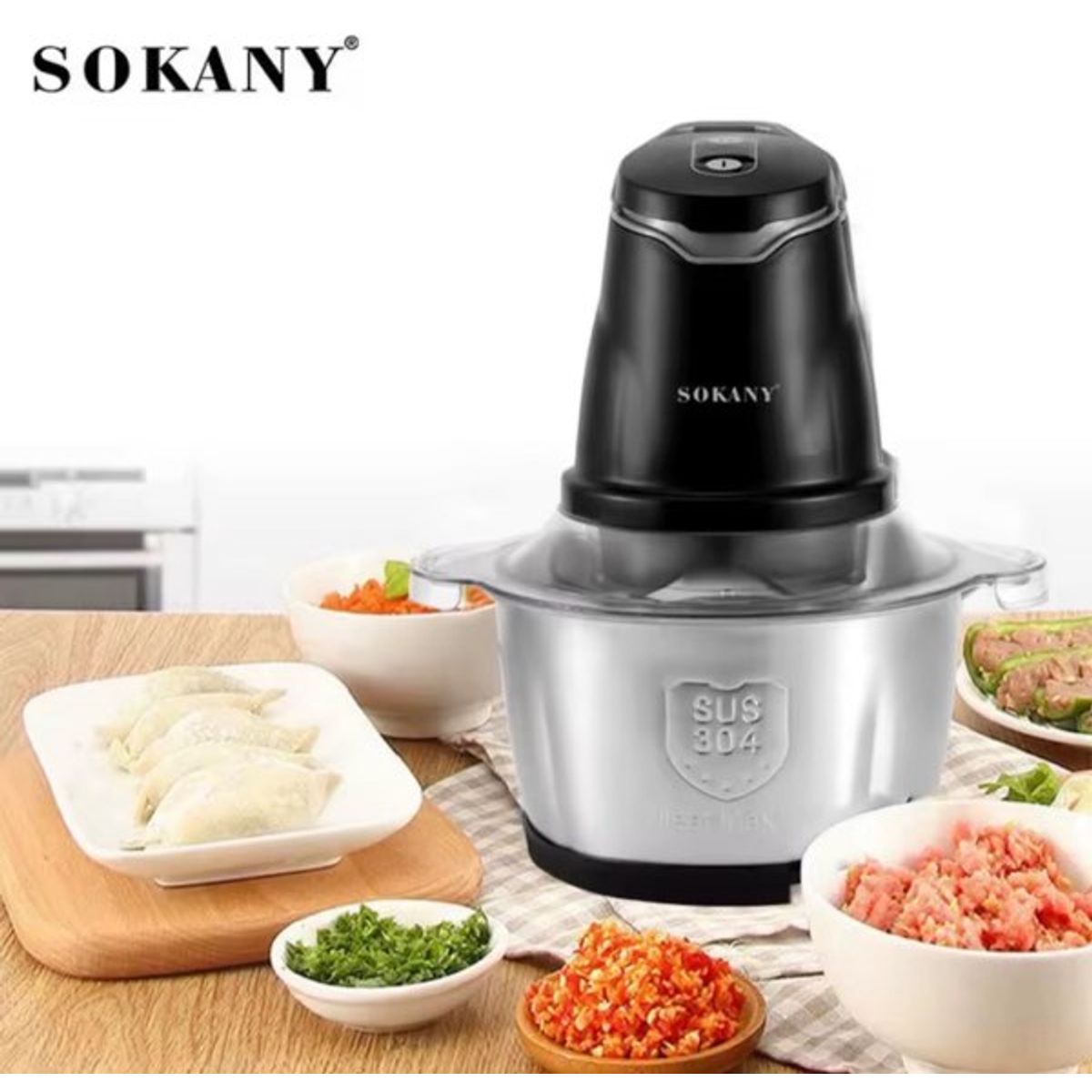 SOKANY - Picatodo Eléctrico 2L Sokany