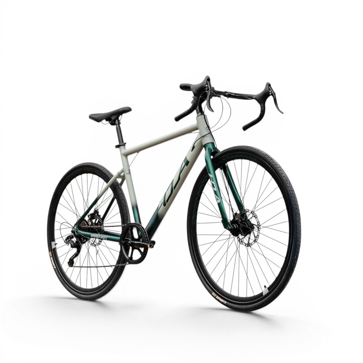 DIAMONDBLUE - Bicicleta De Gravel Hola 1005 Aluminio 8v Frenos Disco