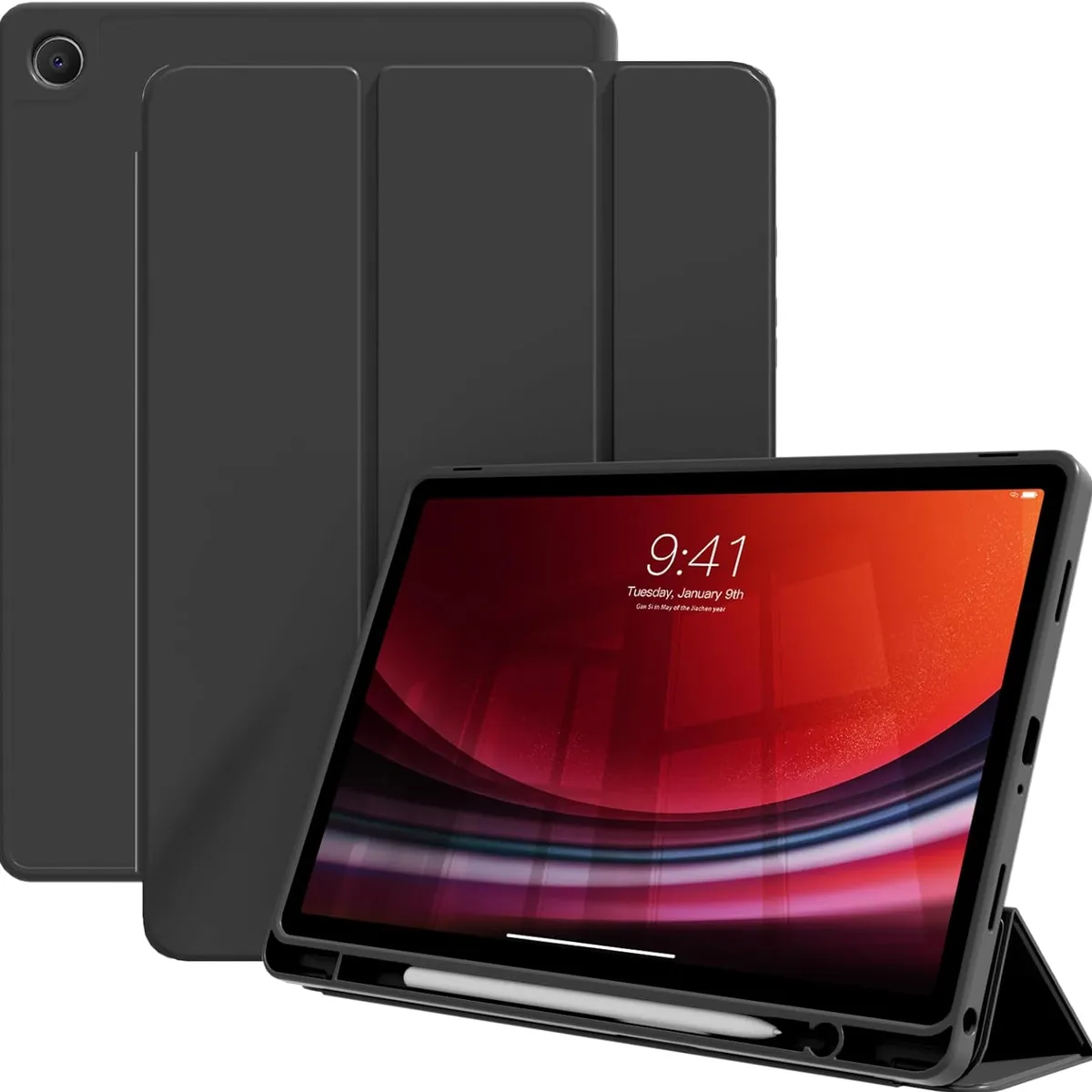 GENERICO - Forro Funda estuche Smart Case espacio lapiz Para samsung a11 plus x230