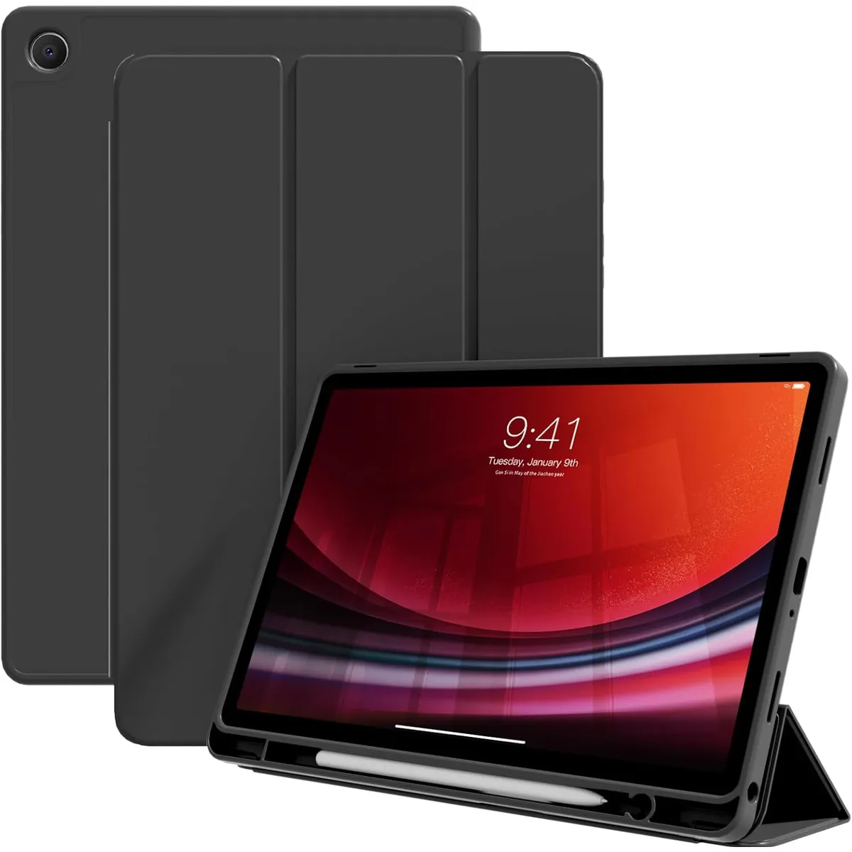 GENERICO - Forro Funda estuche Smart Case espacio lapiz Para samsung a11 plus x230