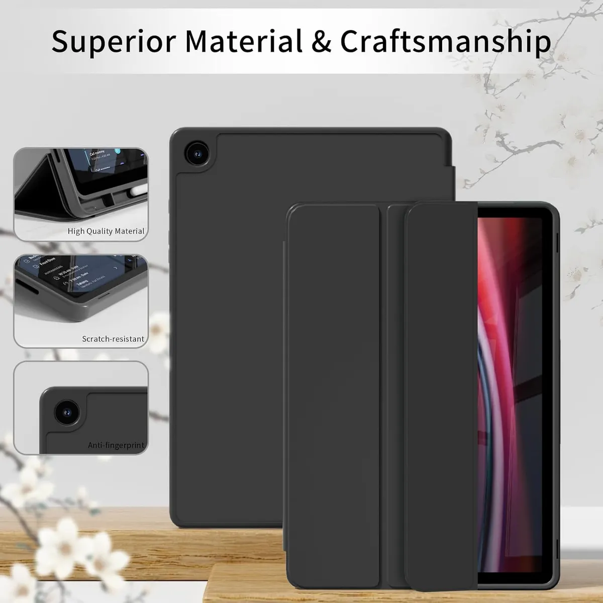 GENERICO - Forro Funda estuche Smart Case espacio lapiz Para samsung a11 plus x230