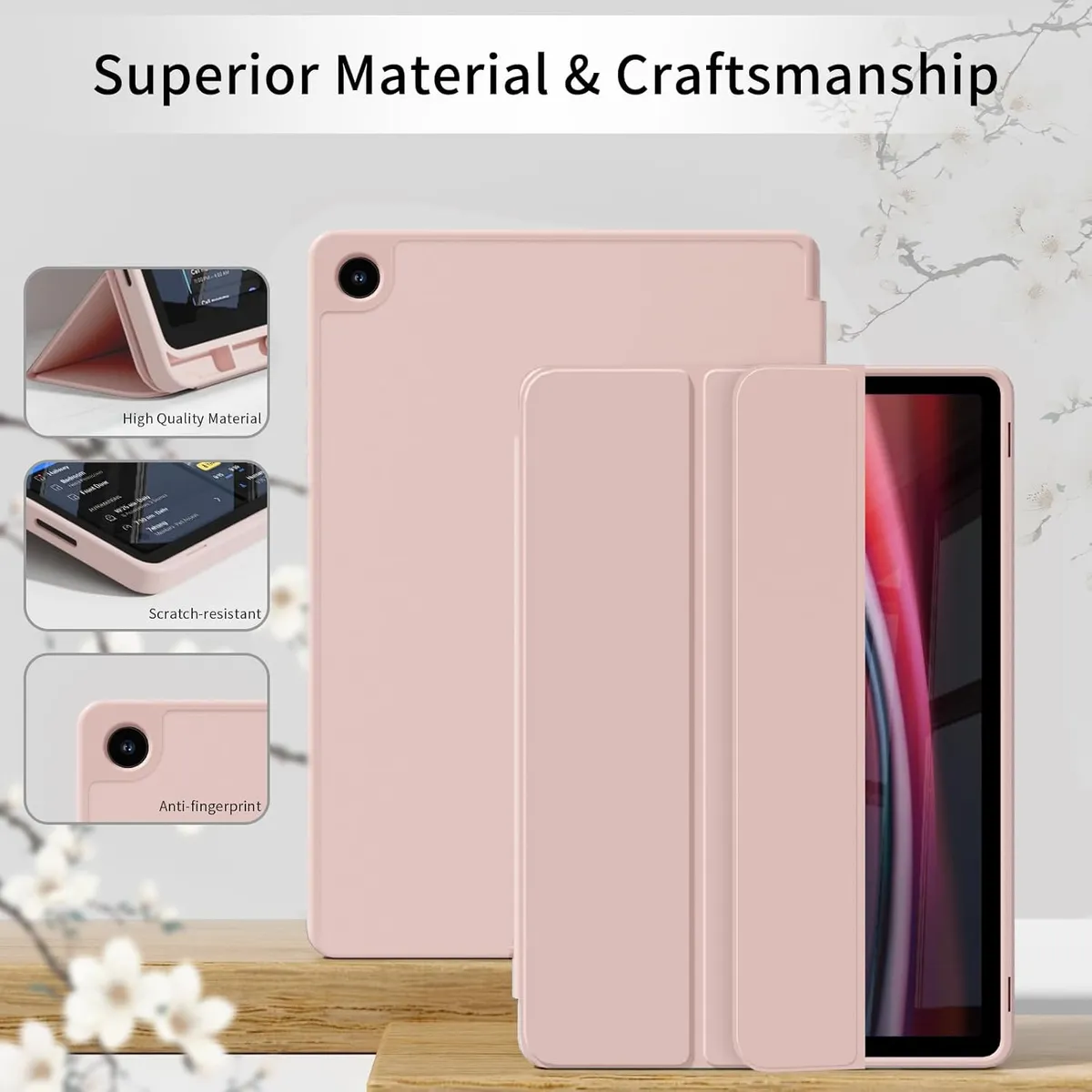 GENERICO - Forro Funda estuche Smart Case espacio lapiz Para samsung a11 plus x230