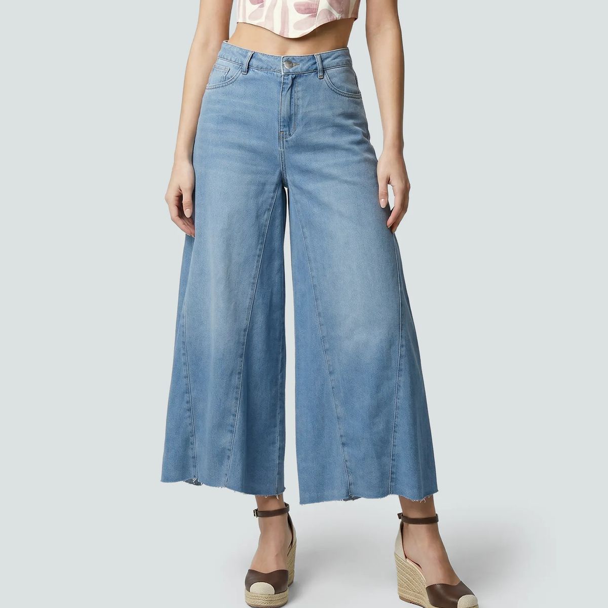 DEREK - Jean Para Mujer Wide Leg Derek