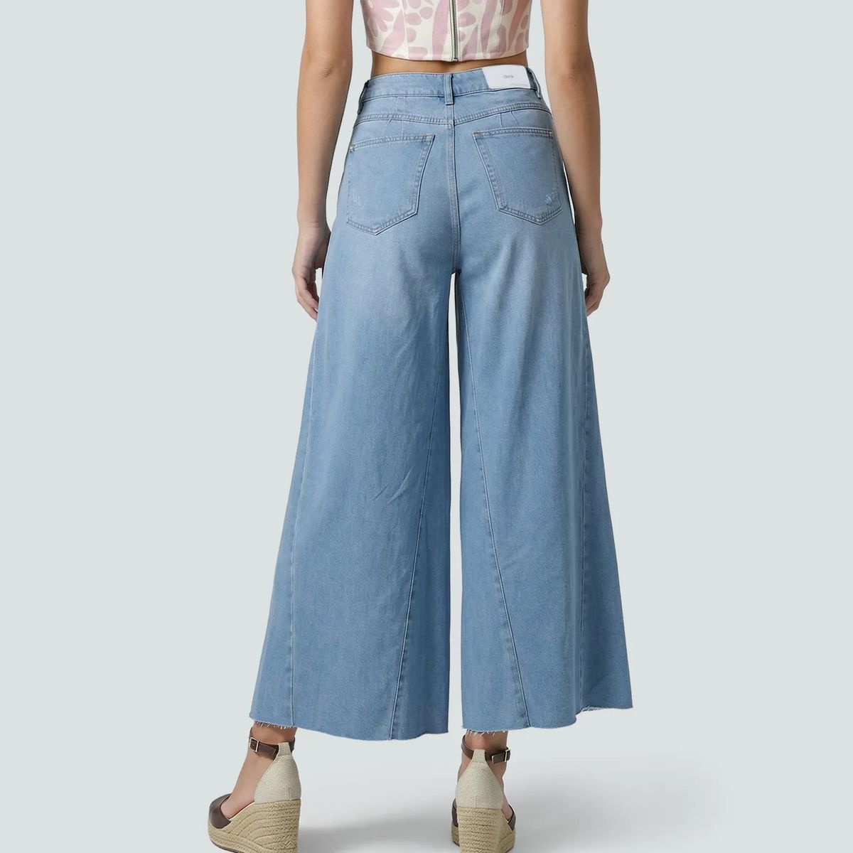 DEREK - Jean Para Mujer Wide Leg Derek