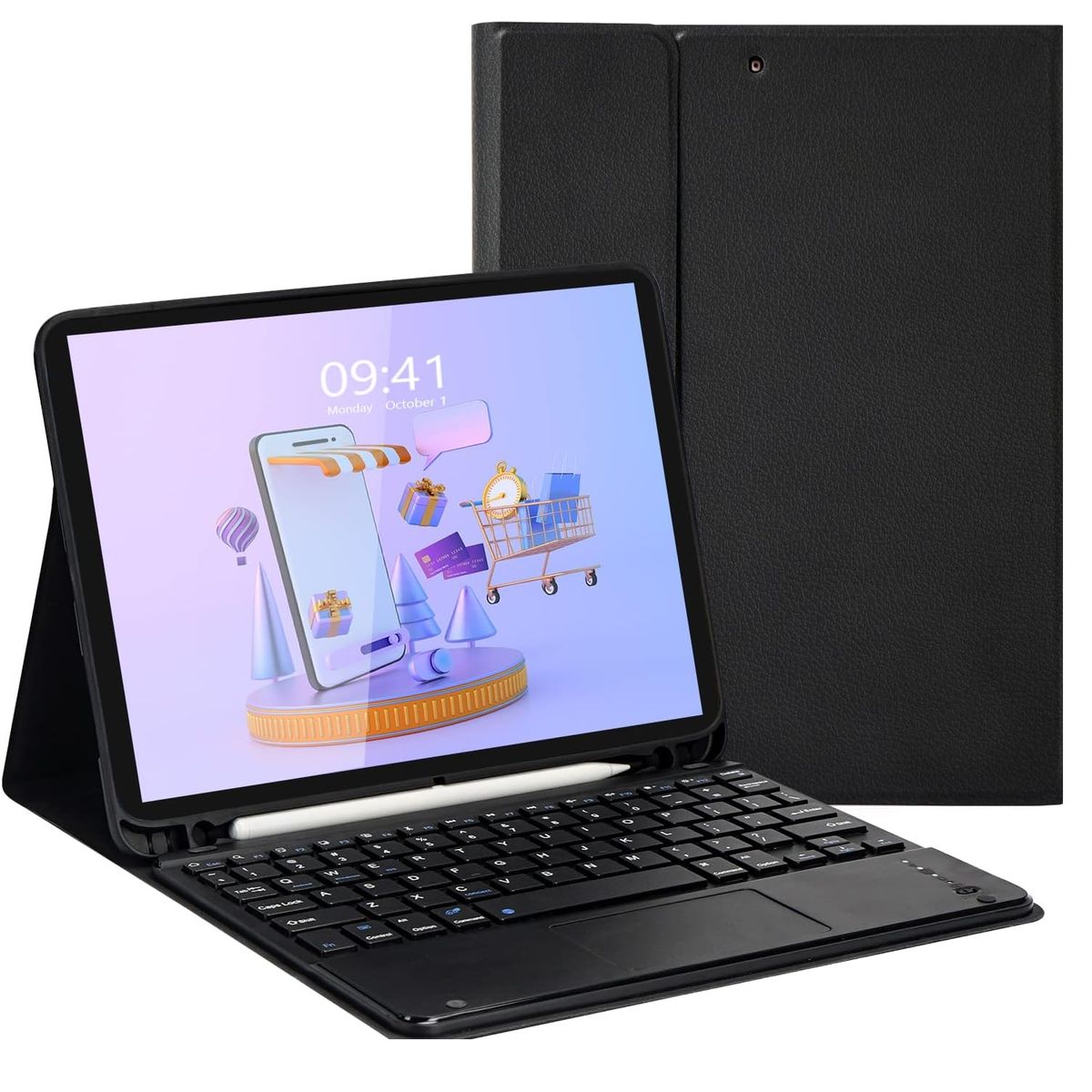 GENERICO - Funda estuche Teclado trackpad espacio lapiz Para samsung a11 plus x230