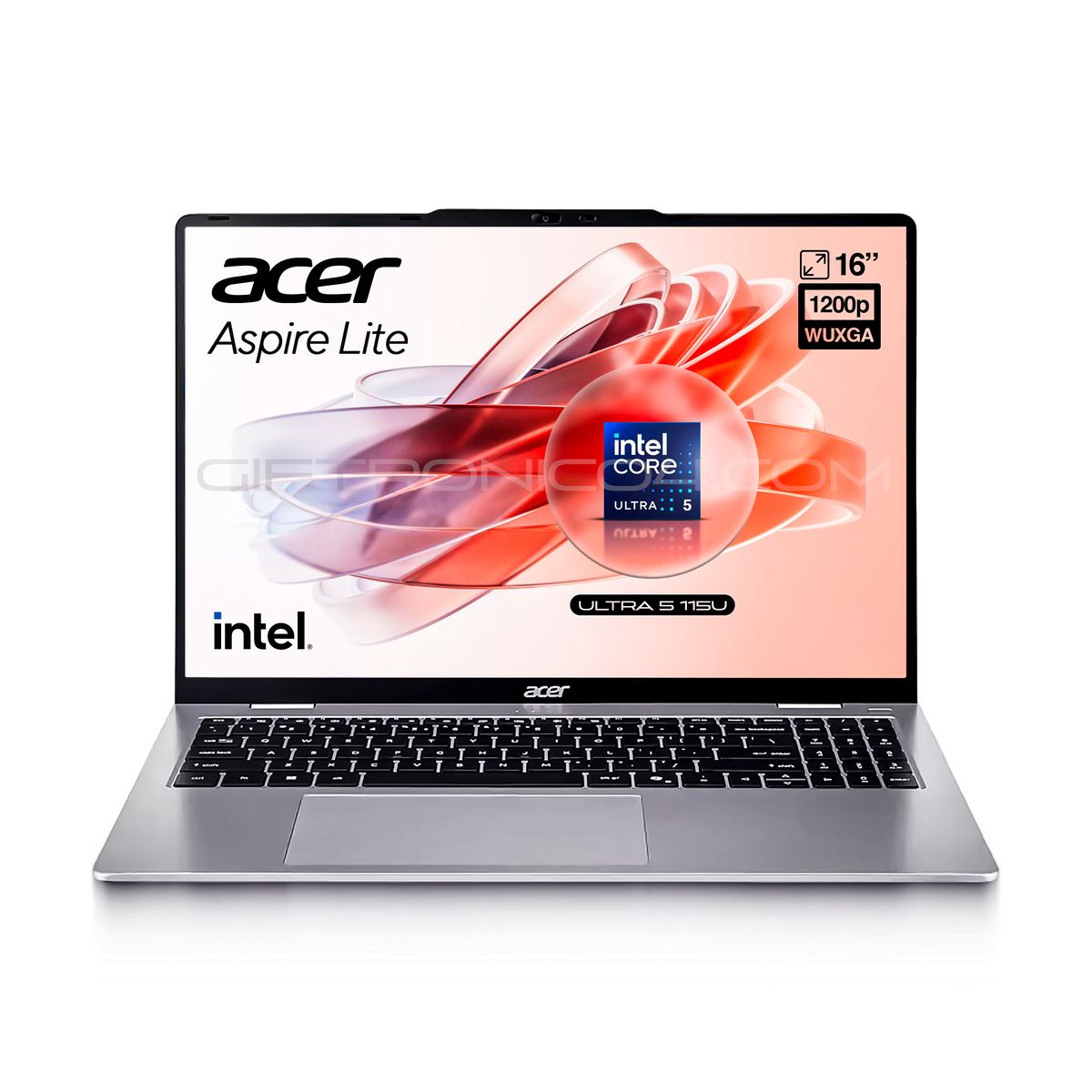 ACER - Portátil Acer Aspire Lite - 16" WUXGA IPS - Core™ Ultra 5 115U - RAM 16GB - 512GB SSD - Silver