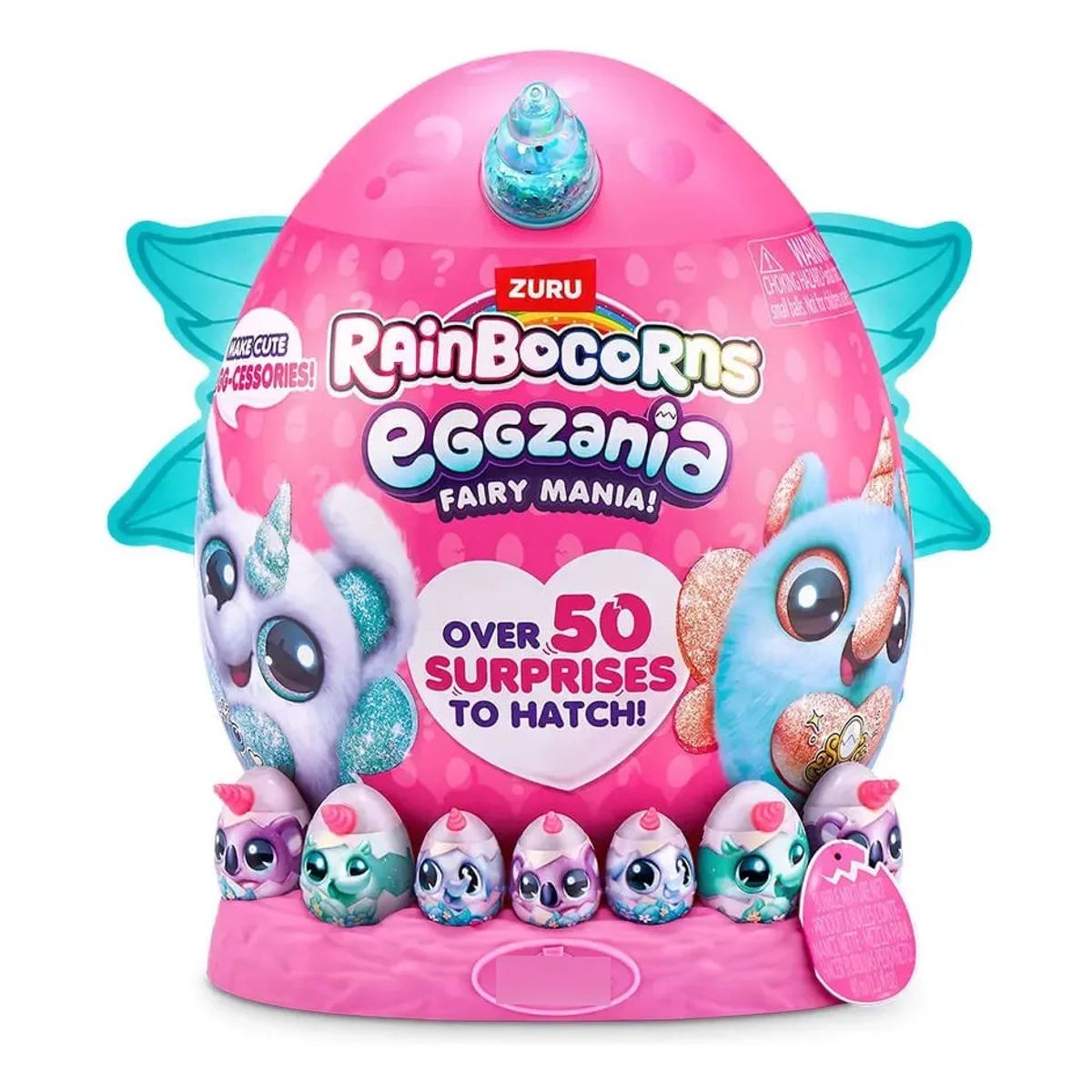 GENERICO - Rainbocorns Eggzania S1 Huevo Peluche X 35 Sorpresas