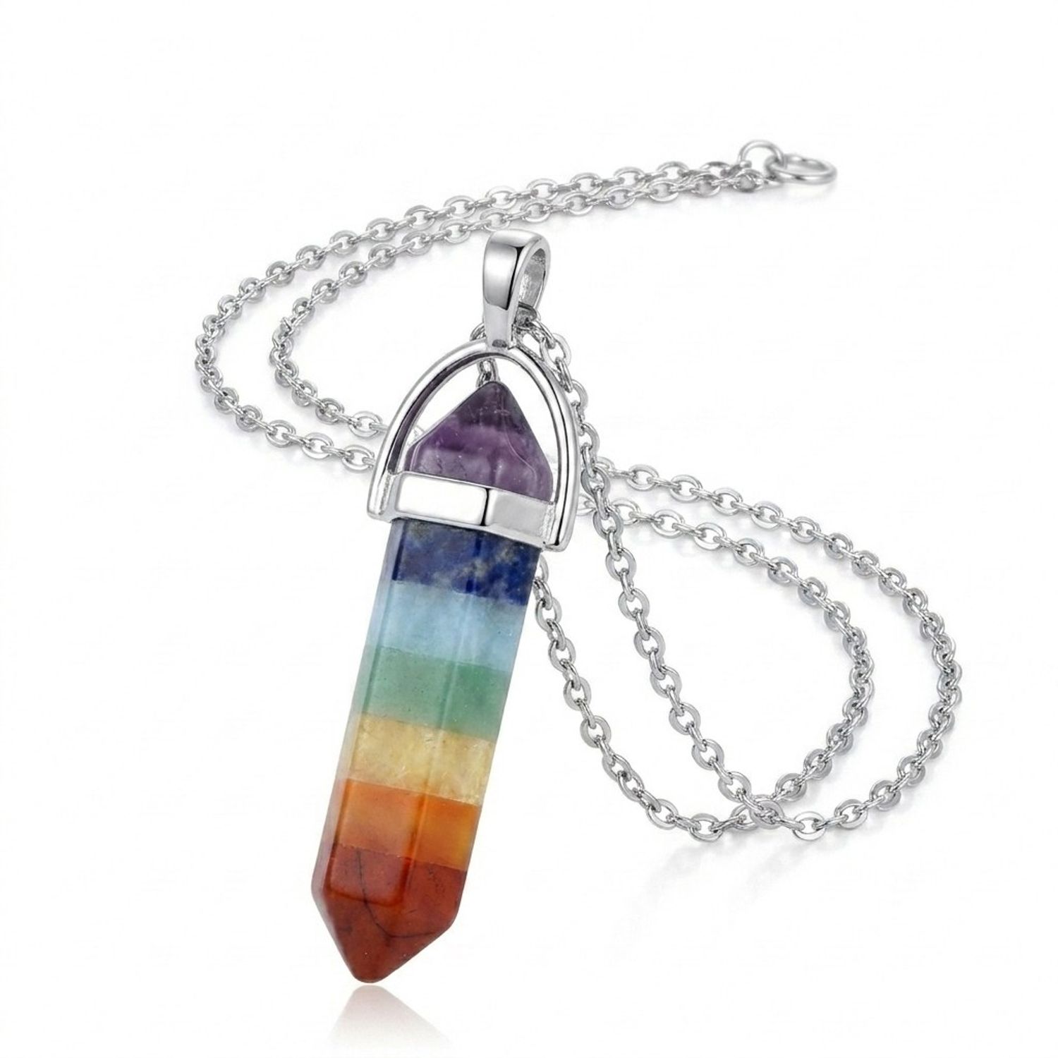 Collares Chakra Piedras Naturales - Alta Calidad - Envío Rápido