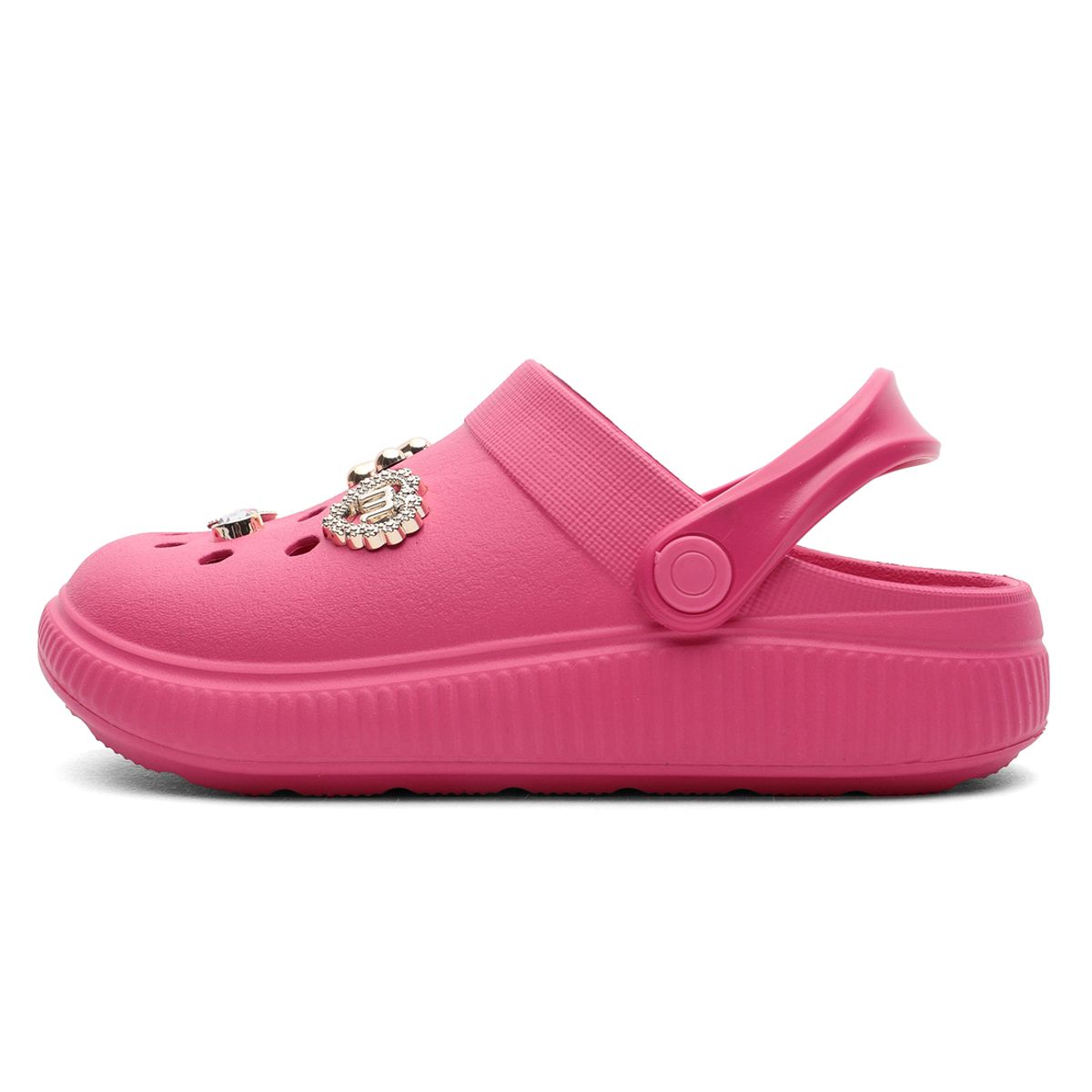 MOLEKINHA - Sandalia Plana Tira Infantil Niña Fucsia Molekinha