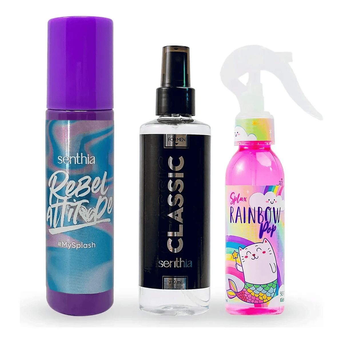 SENTHIA - Kit Family Care Niña Body Splash + Loción Refrescante +splax