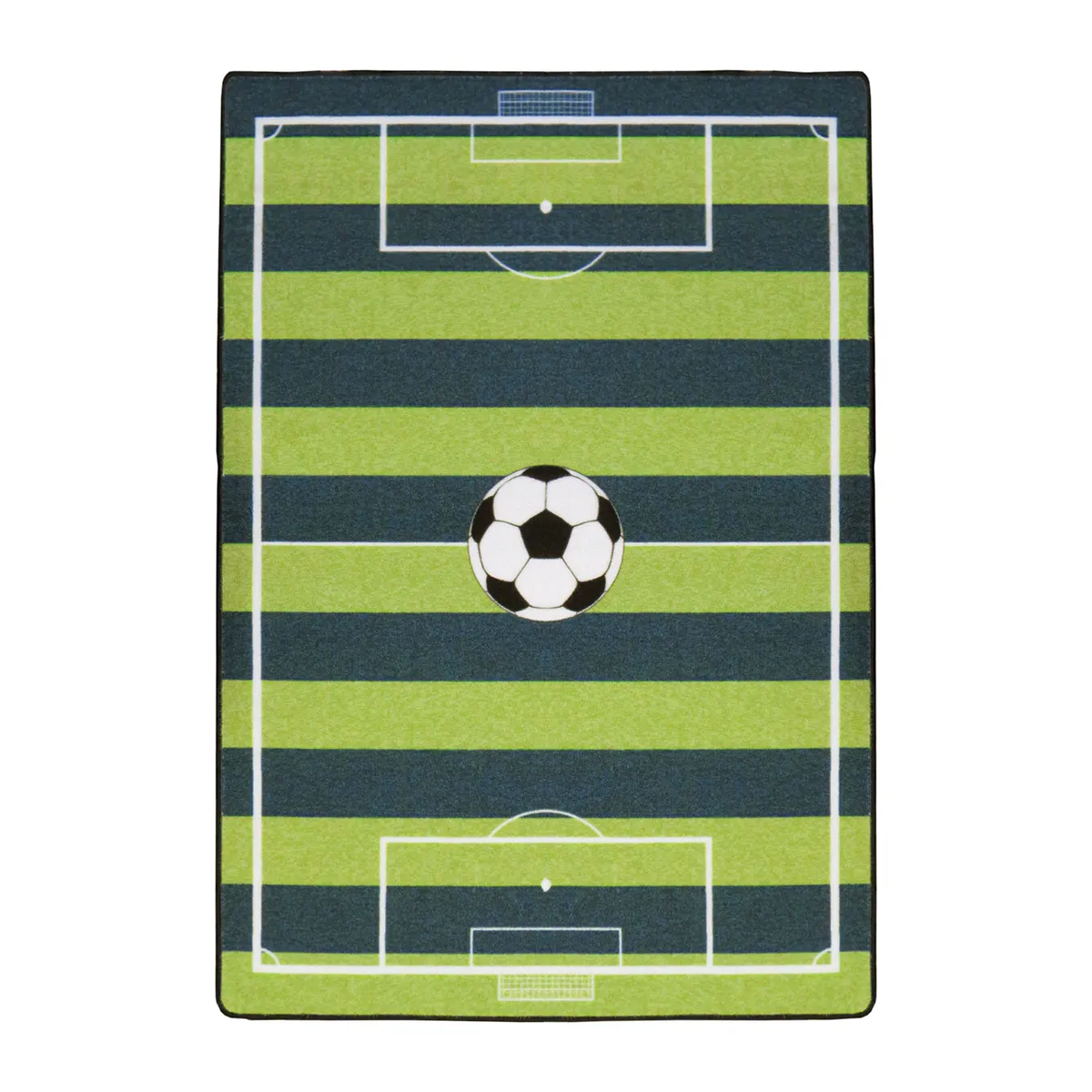 GENERICO - Tapete Decorativo Infantil 100 X 150 Mt Diseño Cancha de Futból