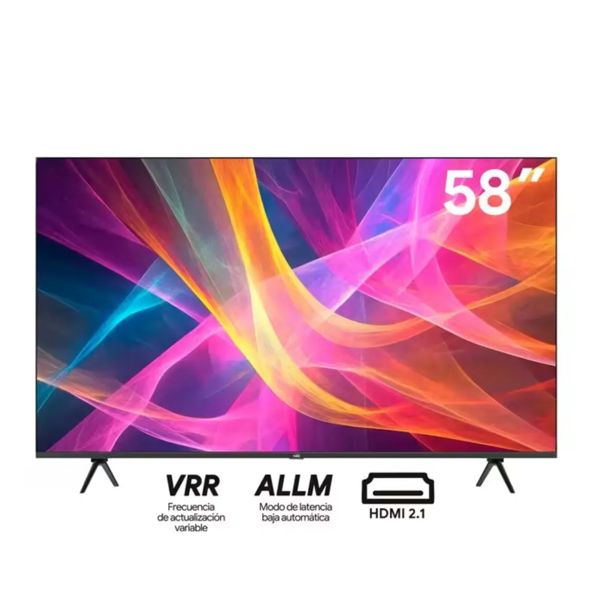 KALLEY - Combo TV Kalley 58” QLED 4K + Parlante K-BOOMX1
