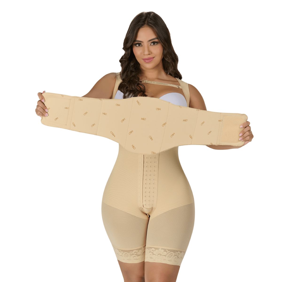 FAJAS MYD - Tabla Anatomica Protectores De Cintura Beige Talla Xl Ta100