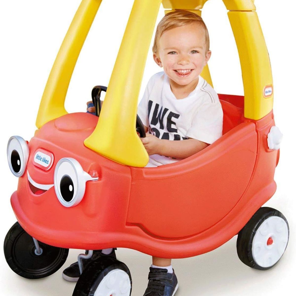 MATTEL - Juguete Carro Gelicart Montable Little Tikes Rojo Amarillo