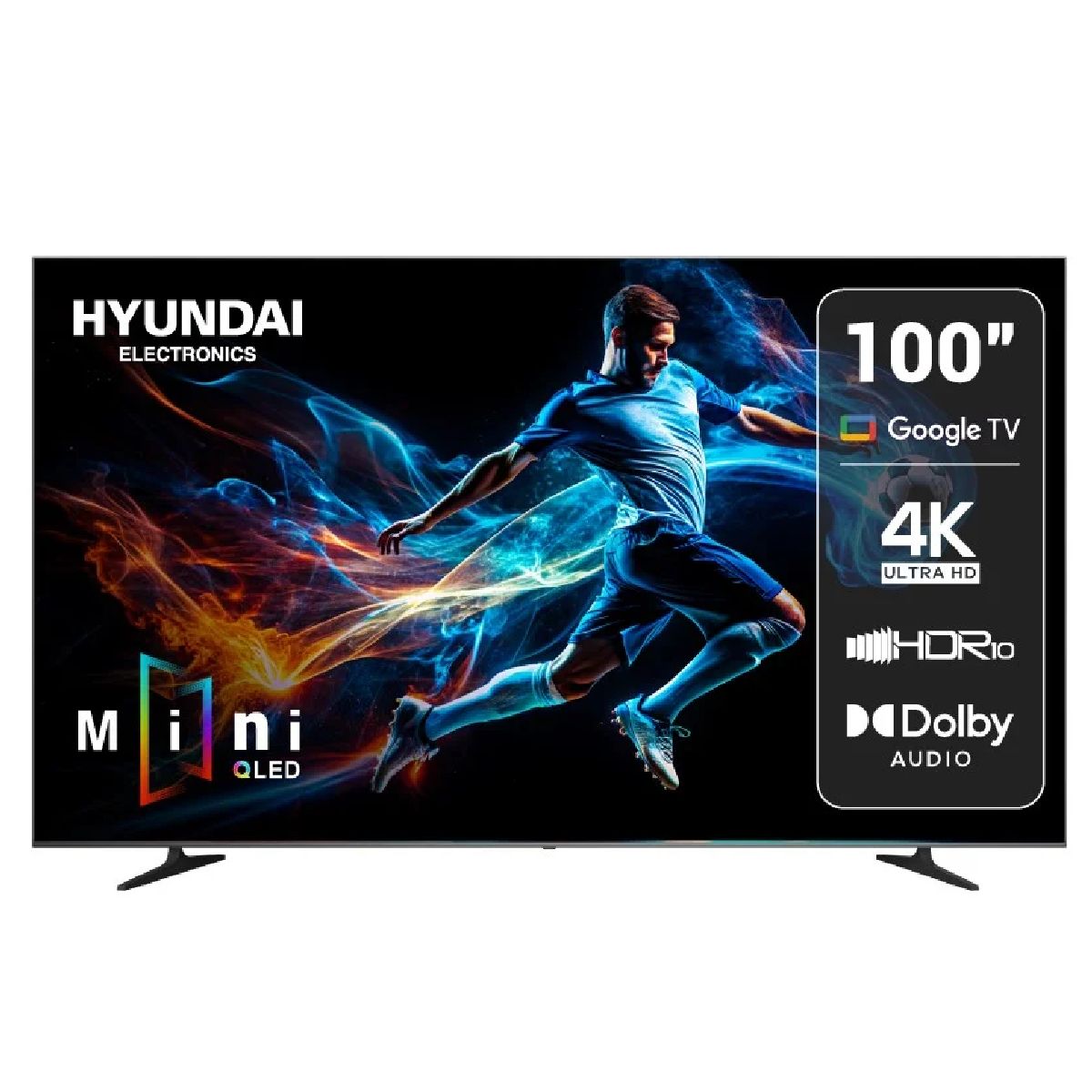 Hyundai - Televisor HYUNDAI 100 pulgadas Mini LED Uhd4K Smart TV HYLED1001QMG