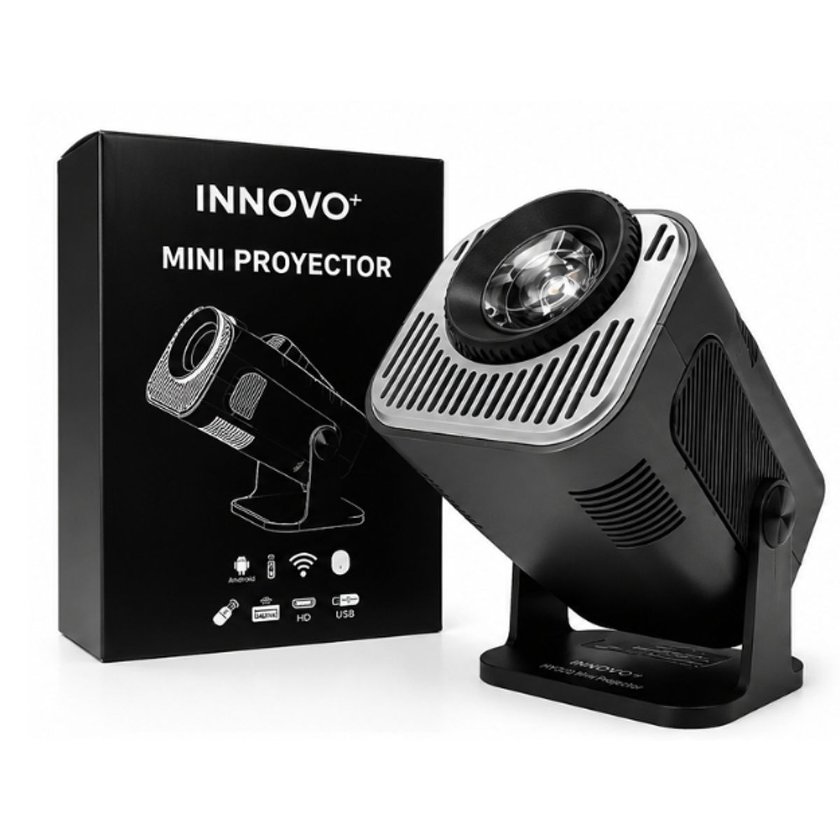 SHEN HUANG - Proyector Portátil HY320 Compatible Full HD