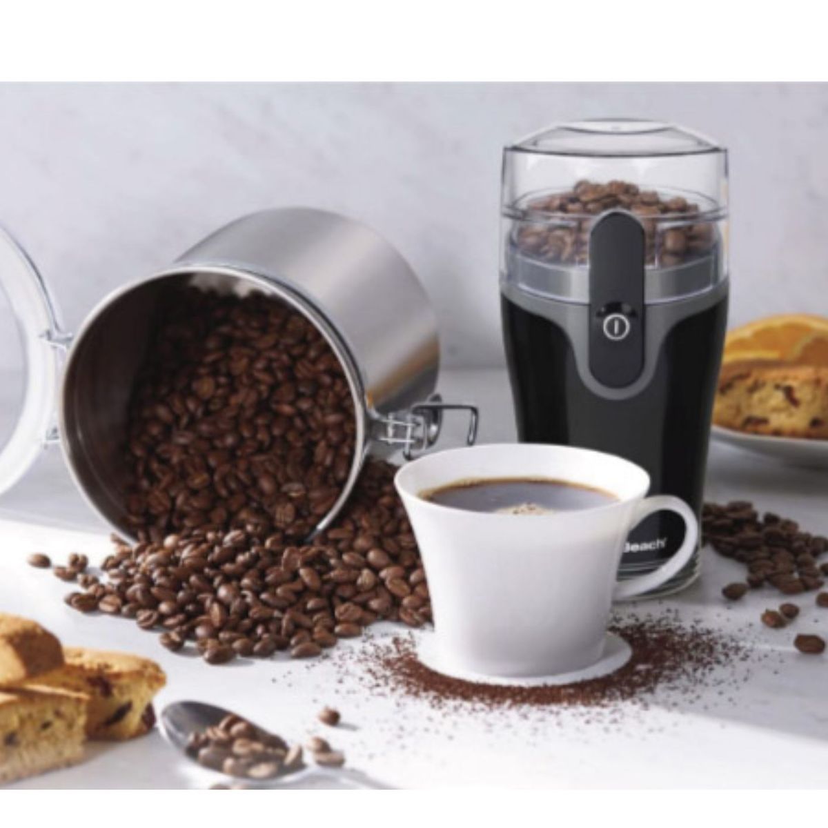 HAMILTON BEACH - Molino de Café HAMILTON BEACH Pulverizador de cualquier Tipo de Grano Color Negro