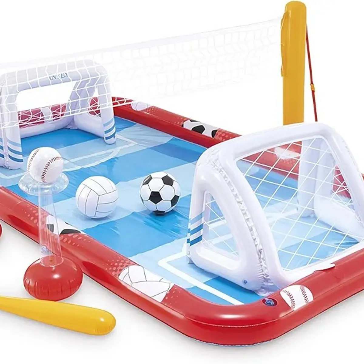 MIELTECH - Cancha Futbol Inflable Castillo Piscina Centro De Juegos Acuático