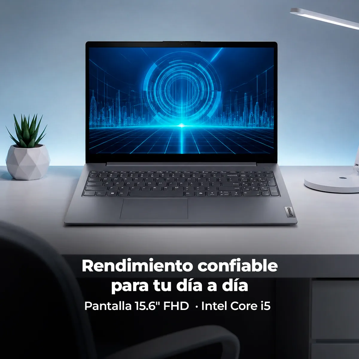 Lenovo - Portátil Lenovo V15 G5 Core i5 13420H 16GB 512GB FHD 15.6